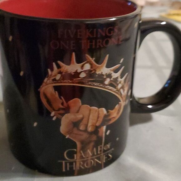 Game Of Thrones MUG  Coming Ceramic BLACK HBO 2014 - Picture 2 of 4